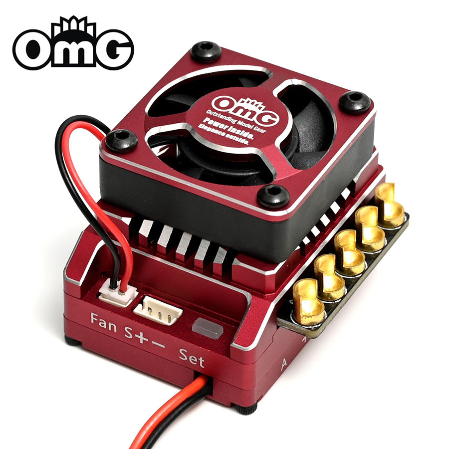 OMG X3 SERIES POLARIS DR120A Brushless ESC - Red