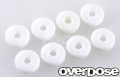 Machined PTFE Shock Piston Set (for HG Shock / φ0.6x, φ0.6x3, φ0.7x2, φ0.7x3)