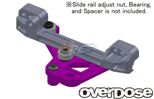 Overdose (#OD2065) Slide-Rack Steering Set - Purple