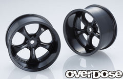 Overdose (#OD2820) RY R-Spec WORK VS KF 30mm Wheel - Black