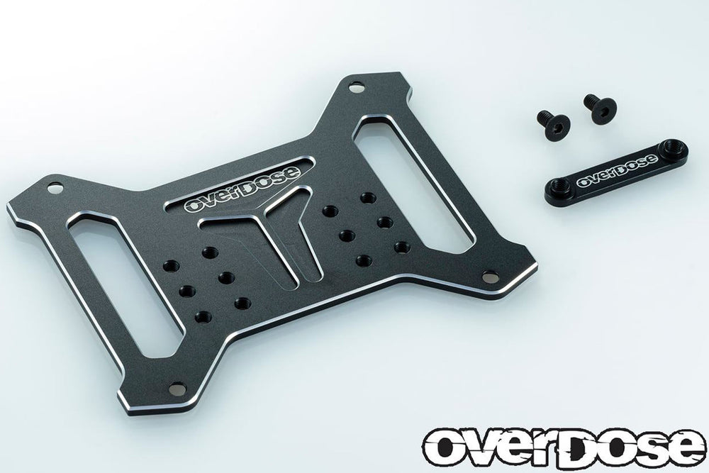 Overdose (#OD2882) Alum. Battery Plate Set - Black