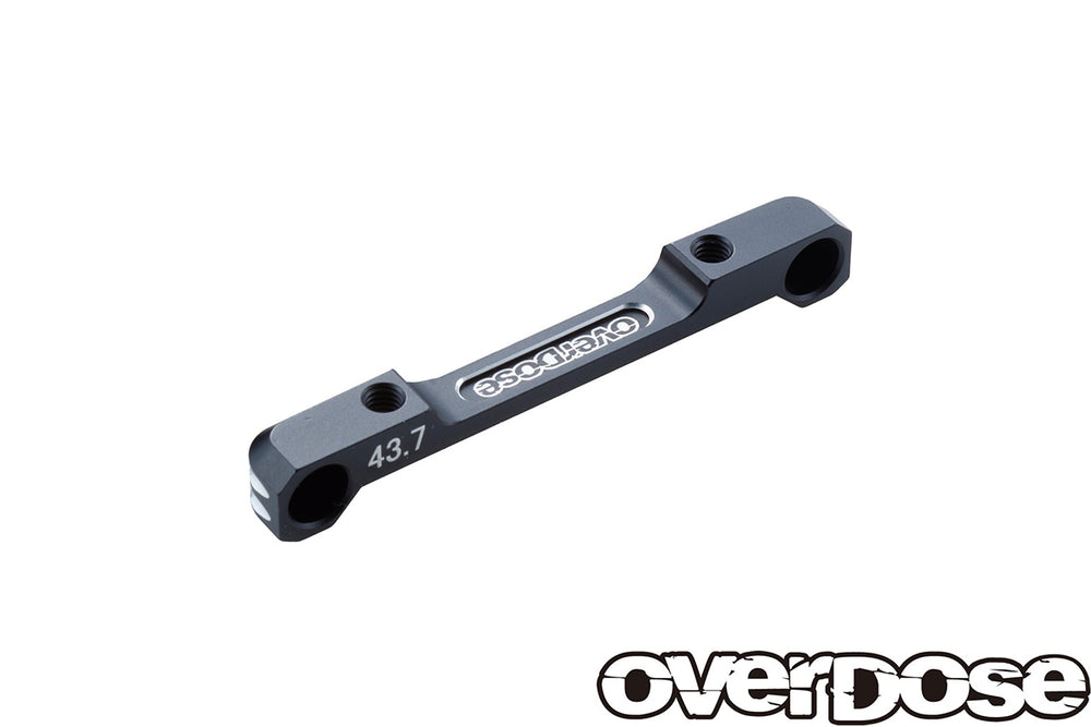 Overdose (#OD2922) TC Alum. Low Mount Suspension Mount 43.7mm - Black