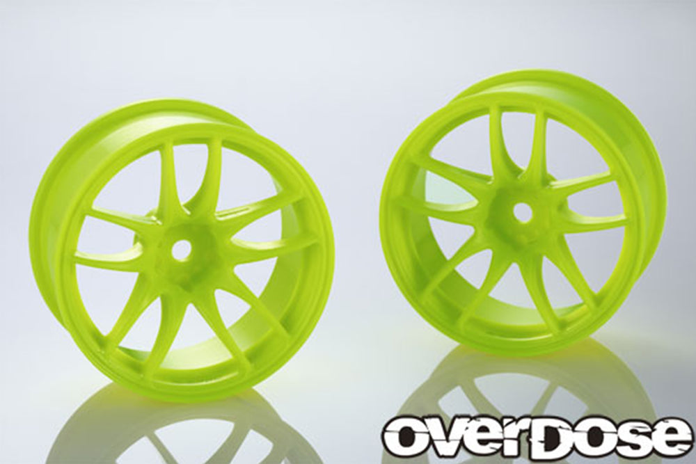 Overdose (#OD2946) R-SPEC WORK EMOTION CR Kiwami - Lime Yellow