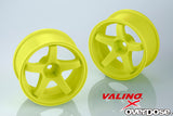 Overdose R-SPEC VALINO GV330 26mm Wheel Set - Flo Yellow