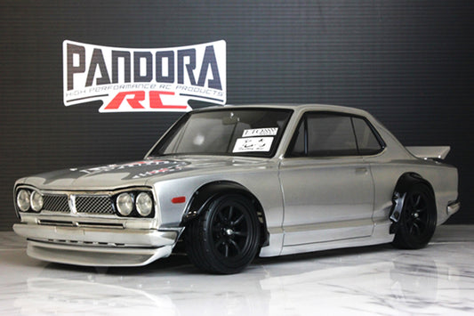 PANDORA RC (#PAB-3203) Nissan SKYLINE HT 2000GT-R (KPGC10) Custom Body Set