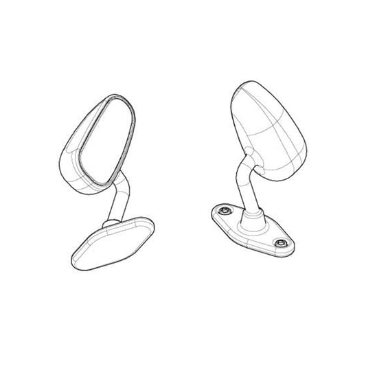 PANDORA RC (#PAC-508) Door Mirror (R-GT-F1)