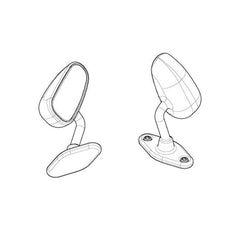 PANDORA RC (#PAC-508) Door Mirror (R-GT-F1)