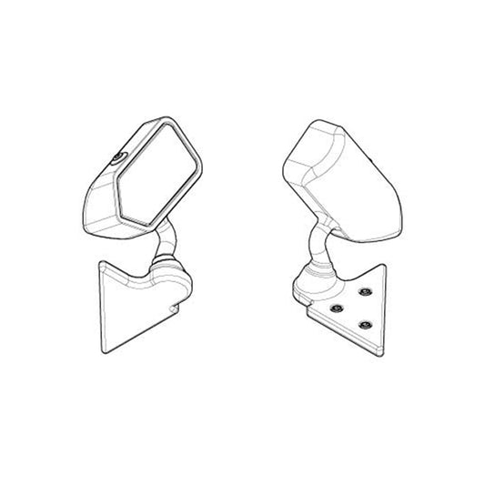 PANDORA RC (#PAC-514) Door Mirror (S-GT-Racing Type)