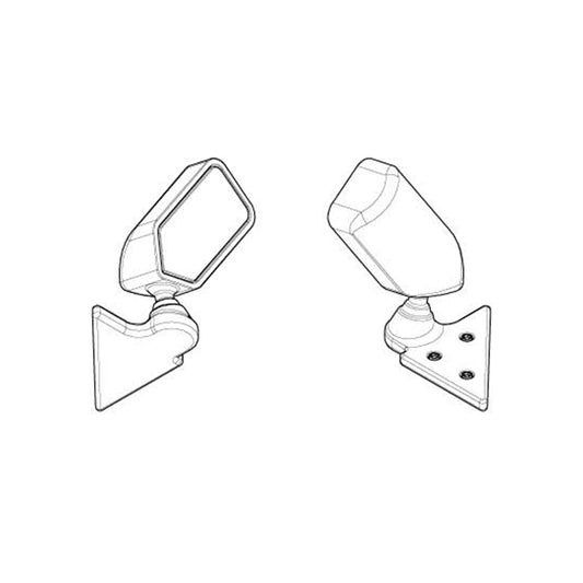 PANDORA RC (#PAC-515) Door Mirror (S-GT-Racing Type 2)