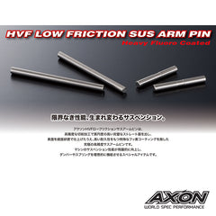 AXON (#PS-PS-Y501) HVF Low Friction Suspension Arm Shaft Set