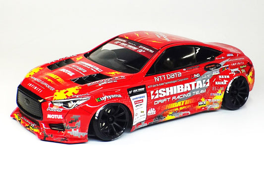 R31House (#R31W432) SHIBATA INFINITI Q60 D1GP Sticker Set 2022 Version