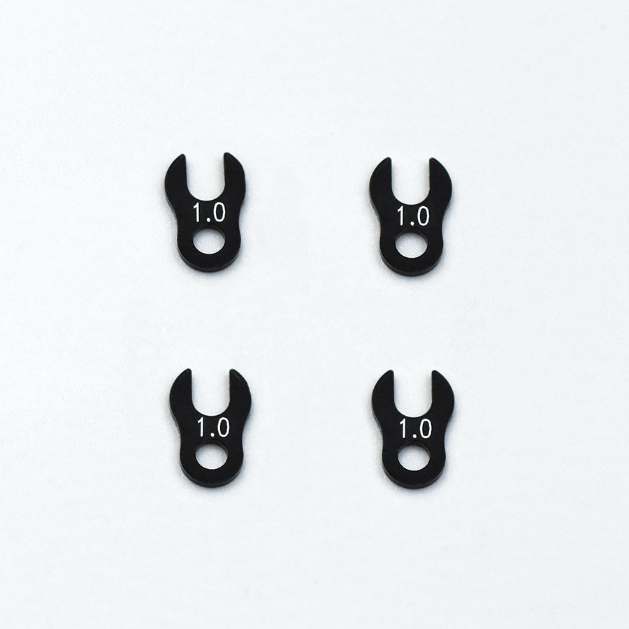 Rêve D (#RC-KS110) Alum. Crab Spacer Set 1.0mm