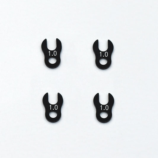 Rêve D (#RC-KS110) Alum. Crab Spacer Set 1.0mm