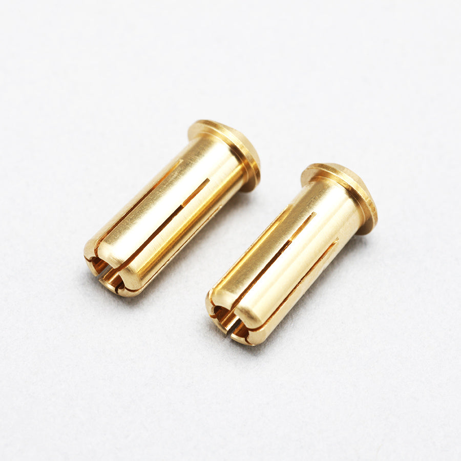 Yokomo (#RP-054A) RP 24K Gold-Plated Φ5mm Battery Connector