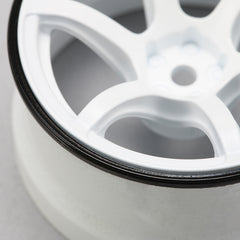 Yokomo RP High-Traction Drift Wheel - White