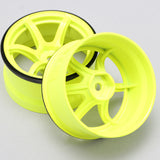 Yokomo RP High-Traction Drift Wheel - Yellow