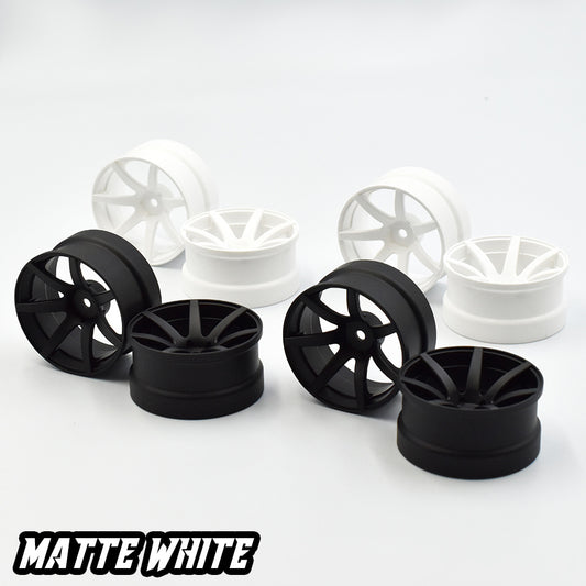 Rêve D JD7 Competition Drift Wheel - Matte White