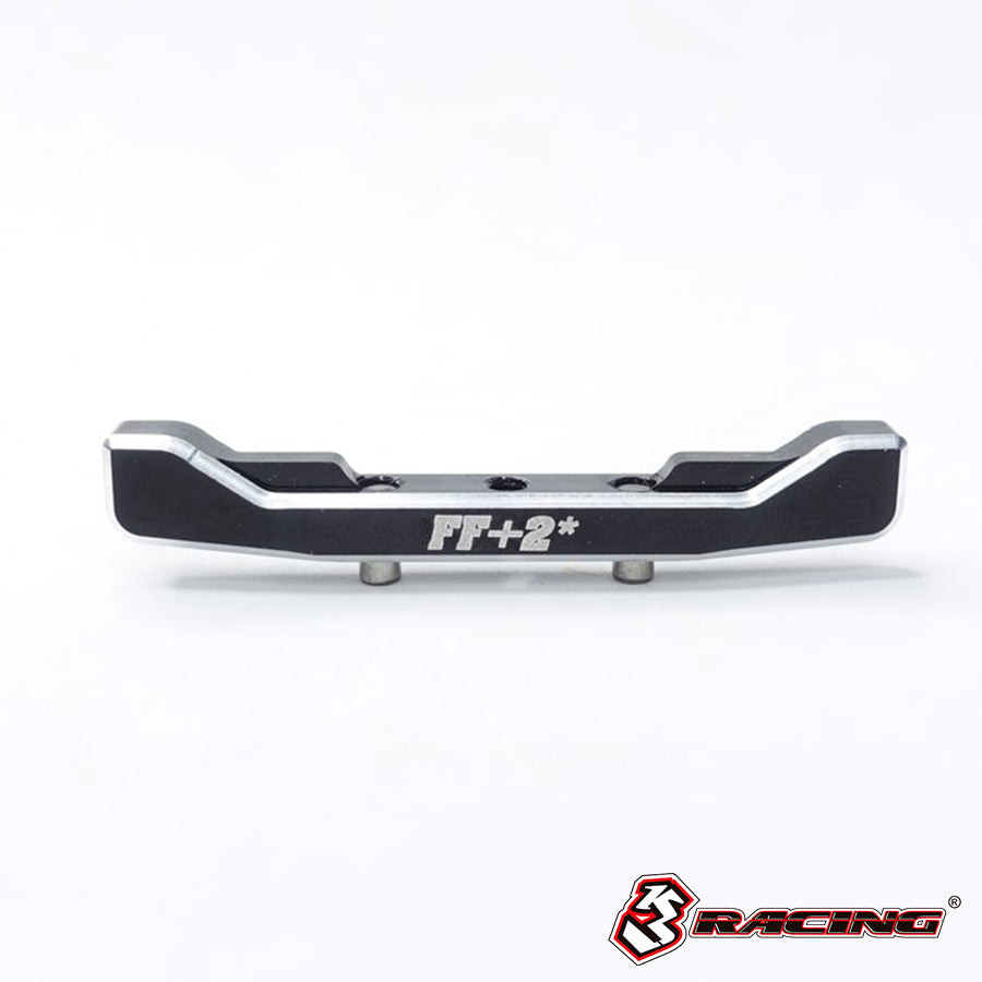 3Racing (#SAK-U404/V2/BK) Alum. Front Suspension Mount FF+2 Ver.2