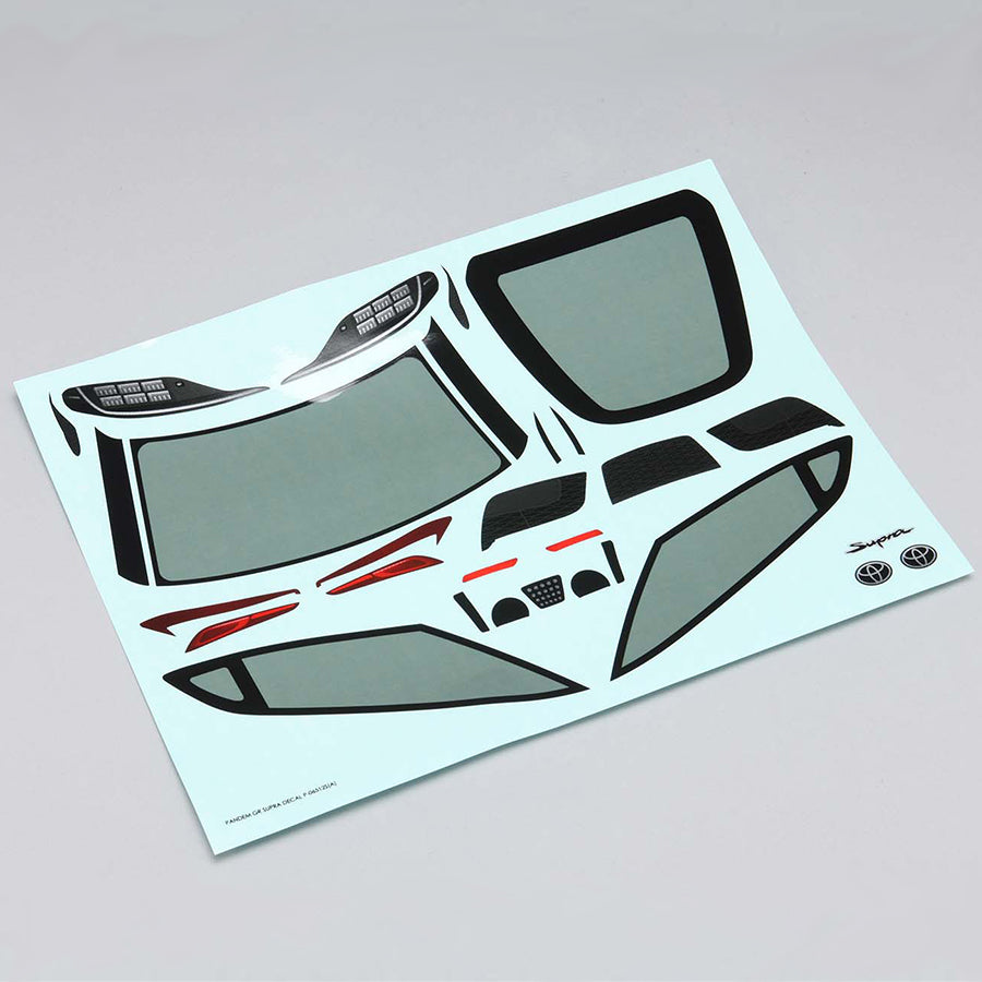Yokomo (#SD-GRA90D) PANDEM GR Supra Body Decal