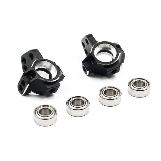Yeah Racing (#SKD5-001BK) D5 Alum. 7075 High KPI Steering Suspension Knuckle