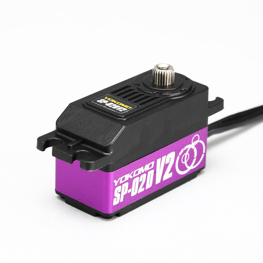 Yokomo (#SP-02DV2P) SP02 Drift Spec. V2 Programmable Low Profile Digital Servo - Purple