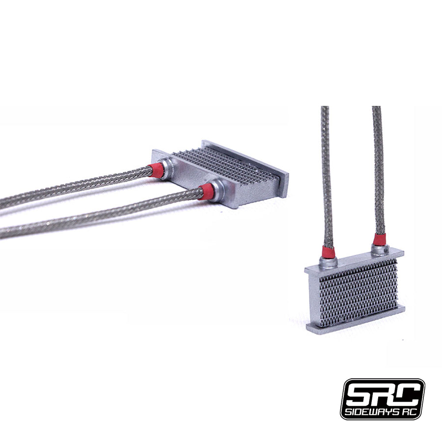 SRC Sideways RC Steel Pipe Cooler 1 (Small) - Silver