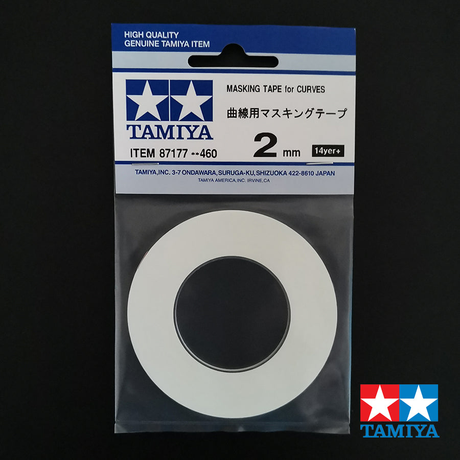 Tamiya (#T87177) Masking Tape for Curves 2mm