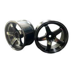 Topline (#TDW-065BK) N Model Ver.3 Super High Traction Drift Wheel - Black