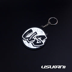 Usukani (#US88121) Logo Key Ring - Black