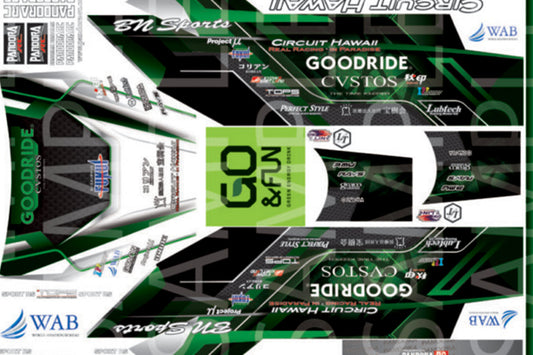 PANDORA RC (#VGP-616) Jin Horino Spec. Decal Set