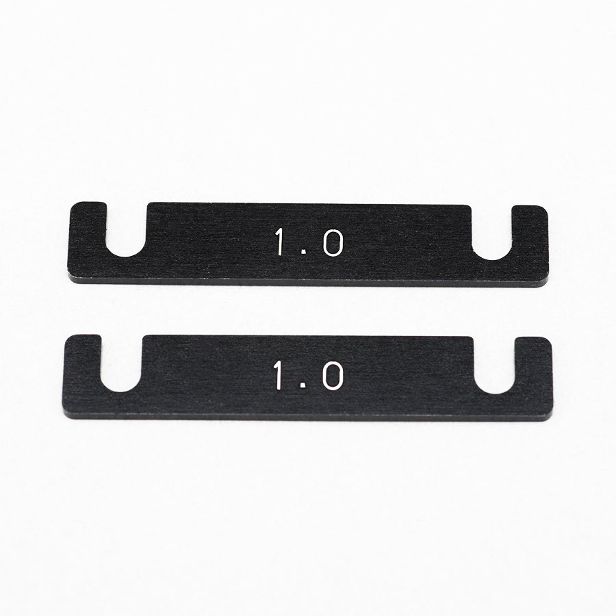 Yokomo (#Y2-301SA) Suspension Mount Spacers 1.0mm