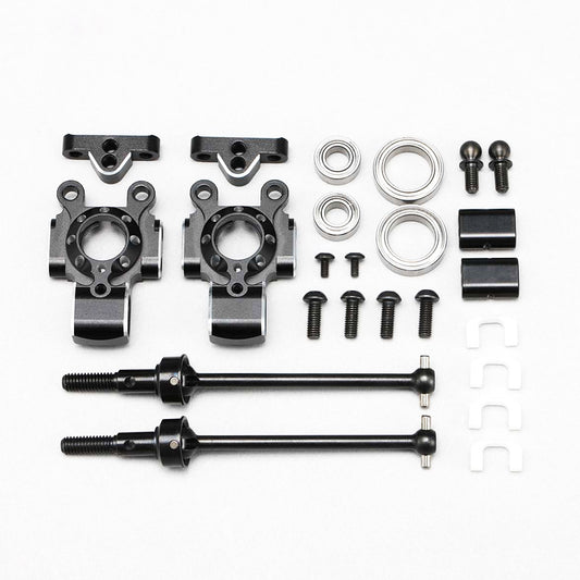 Yokomo (#Y2-415ART) Teams Alum. 3-Piece Rear Hub Carrier Set