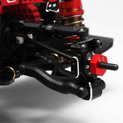 Yokomo Teams Alum. 3-Piece Rear Hub Carrier Set