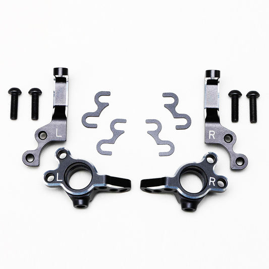 Yokomo (#Y2-415SALL) Alum. Variable Kingpin Angle Steering Block Set
