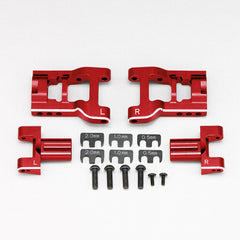 Yokomo (#Y2-R08RAS) Adjustable Rear H-Arm Kit - Short Type Red