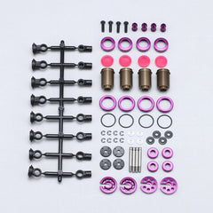 Yokomo SLF Alum. Big Bore Shock Set - Purple