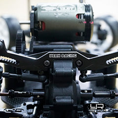 Yeah Racing Alum. High CG Motor Mount V2 - Black