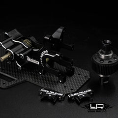 Yeah Racing Alum. Gear Box - Black