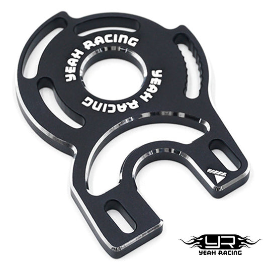 Yeah Racing (#YKYD-025BK) Alum. Lightweight High CG Motor Mount - Black