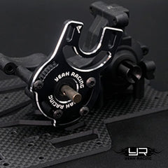 Yeah Racing Alum. High CG Motor Mount - Black