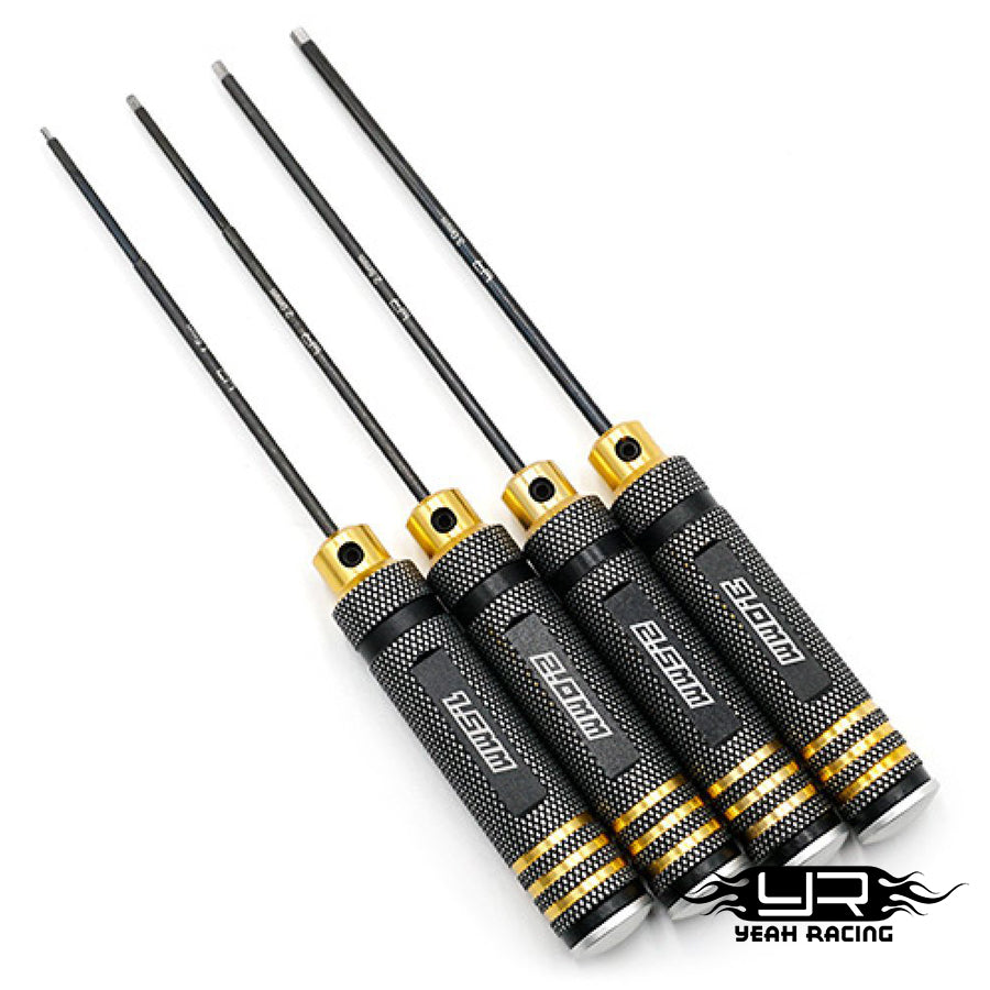 Yeah Racing (#YT-0187) Alum. Drive Hex Wrench Set