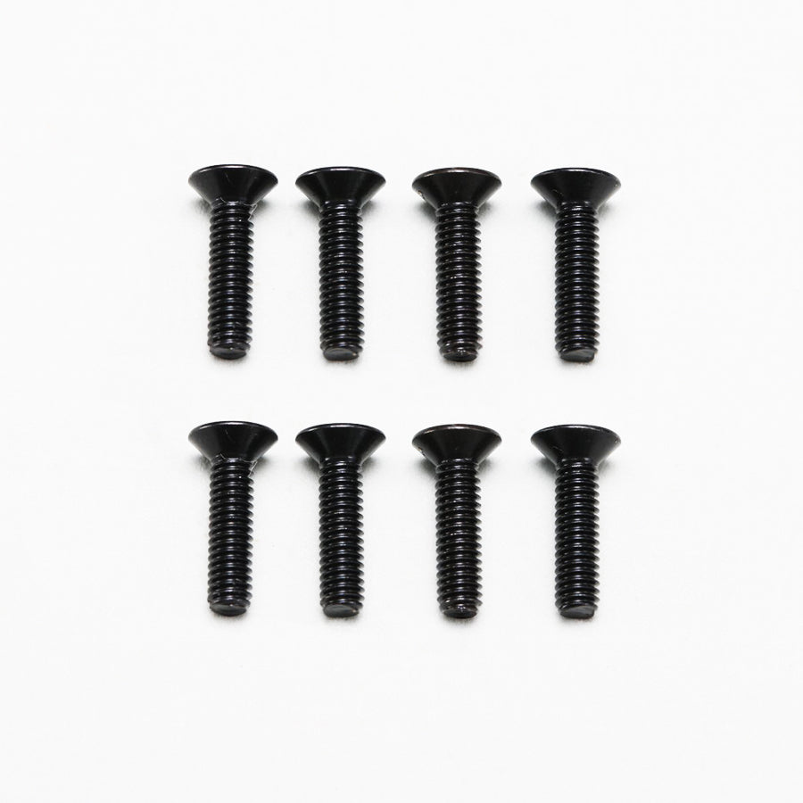 Yokomo (#ZC-F2510) Flat Head Screws M2.5 X 10mm