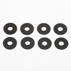 Yokomo (#ZS-011TSBA) Black Tread Wheel Adjust Spacer 0.5/1.0mm