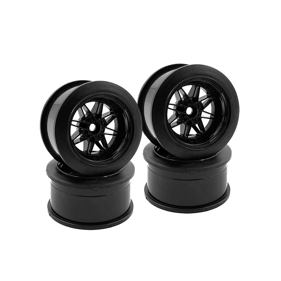 3Racing D5 Wheel Set - Black 3Racing D5 Wheel Set - Black