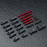 MST RMX 2.5 Turnbuckle Shaft Set - Red