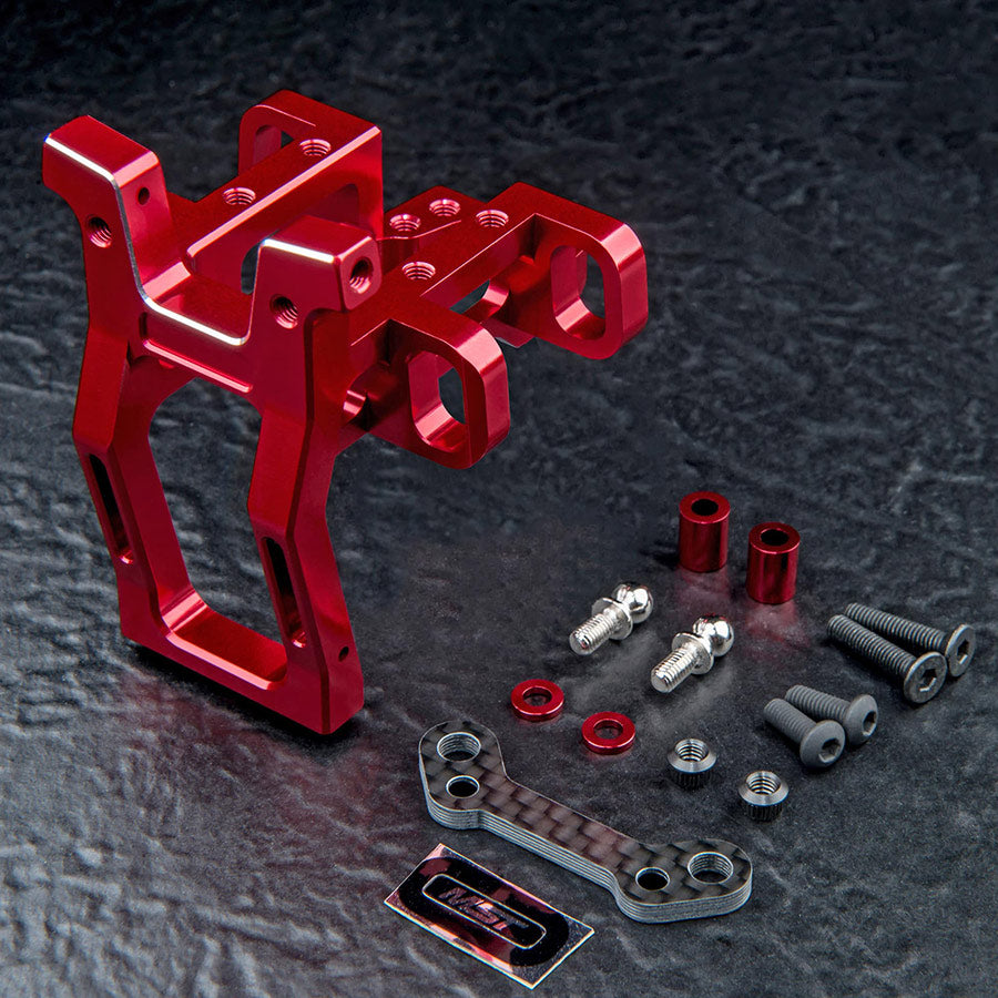 MST (#210697R) RMX-M Alum. Integrated Front Head Mount - Red