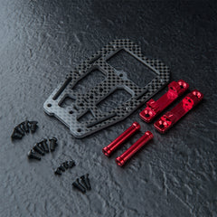 MST (#210736R) RMX 4 Carbon Lightweight Front Head Mount - Red