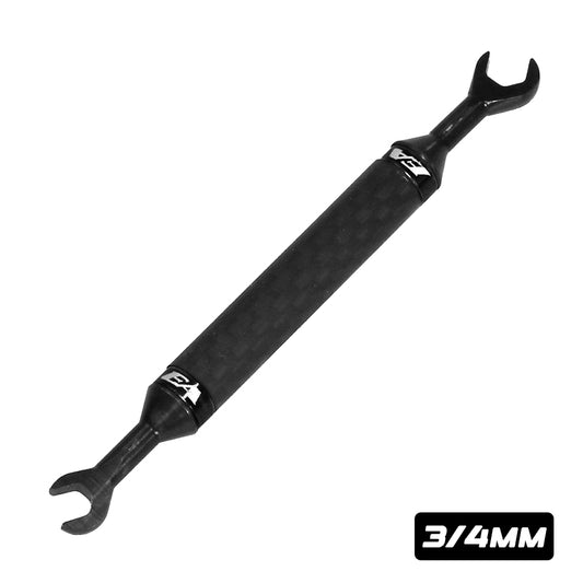 Eagle Racing (#3723U-G34-BK) GRT Dual Turnbuckle Wrench 3/4mm - Black