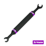 Eagle Racing GRT Dual Turnbuckle Wrench 3/4mm - Purple