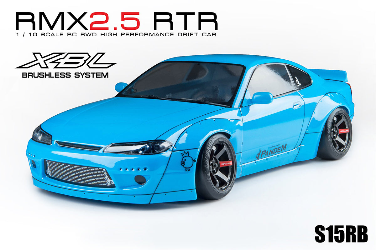 MST (#533915LB) RMX 2.5 S15RB (Light Blue) RTR - 1/10 On Road Ready to Run 2WD Drift Car